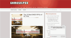 Desktop Screenshot of gamesniped.com